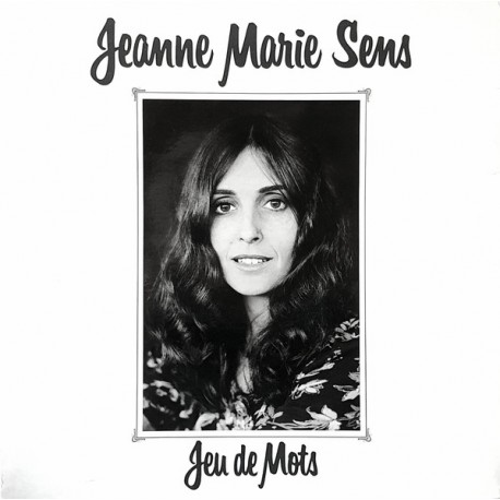 Jeanne-Marie Sens - Jeu De Mots - LP Vinyl Album - Variété Française