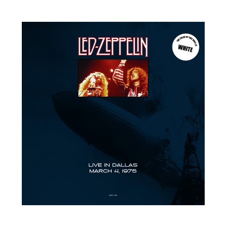 Led Zeppelin - Live In Dallas March 4, 1975 - LP Vinyl Album - Psychedelic Blues Rock