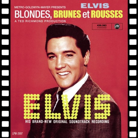 Elvis Presley - Blondes, Brunes & Rousses - LP Vinyl Album Splatter - Record Store Day 2022 - Rock and Roll