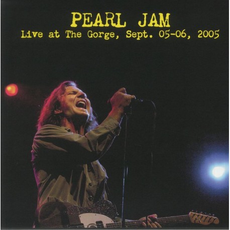 Pearl Jam - Live at The Gorge, Sept. 05-06,  - Boxset Vinyl  - Grunge alternative Rock
