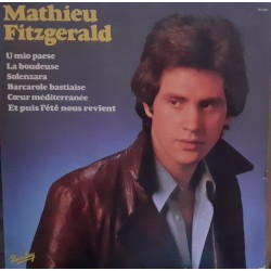 Mathieu Fitzgerald - Coeur Méditerranée - LP Vinyl Album - Variété Française