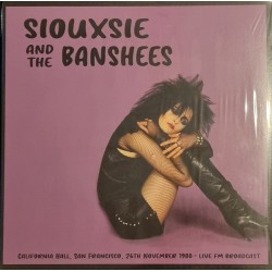 Siouxsie & The Banshees - California Hall, San Francisco, 26th November 1980 - LP Vinyl Album - Post Punk New Wave