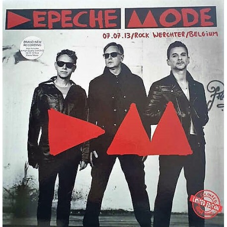 Depeche Mode - 07.07.13 Rock Werchter - Belgium - Double LP Vinyl Album Coloured - New Wave Synth Pop