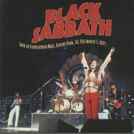 Black Sabbath - Live At Convention Hall Asbury Park NJ USA August 5 1975 - Boxset Vinyl Splatter - Hard Rock