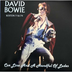 David Bowie-  Cue Line And A Handful Of Ludes - Boston 7/16/74 - Triple LP Vinyl Album - Glam Rock
