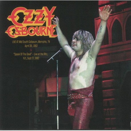 Ozzy Osbourne - Live At Mid South Coliseum Memphis 1982 & Live At The Ritz 1982 - Boxset Vinyl 4LP - Hard Rock