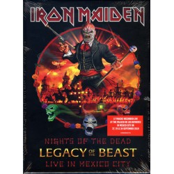 Iron Maiden - Nights Of The Dead, Legacy Of The Beast: Live In Mexico City - Double CD Album Deluxe - Hard Rock Metal