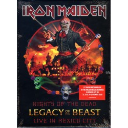 Iron Maiden - Nights Of The Dead, Legacy Of The Beast: Live In Mexico City - Double CD Album Deluxe - Hard Rock Metal