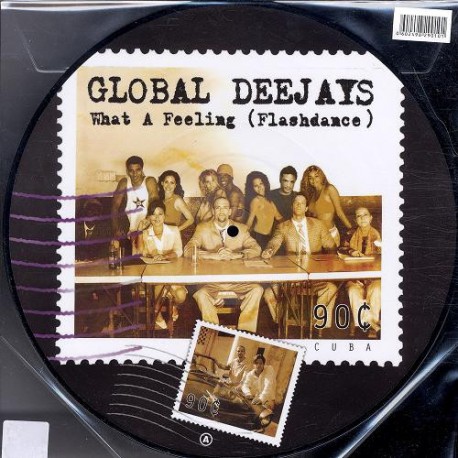 Global Deejays - What A Feeling (Flashdance) - Maxi Vinyl 12 inches Picture Disc - House Music