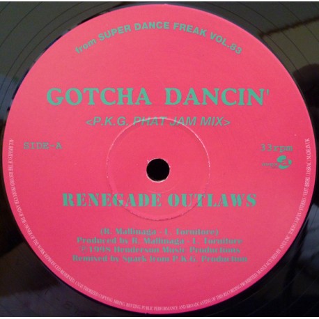 From Super Dance Freak Vol. 83 - Back To The "Disco" - Maxi Vinyl 12 inches Japan - Progressive House Trance