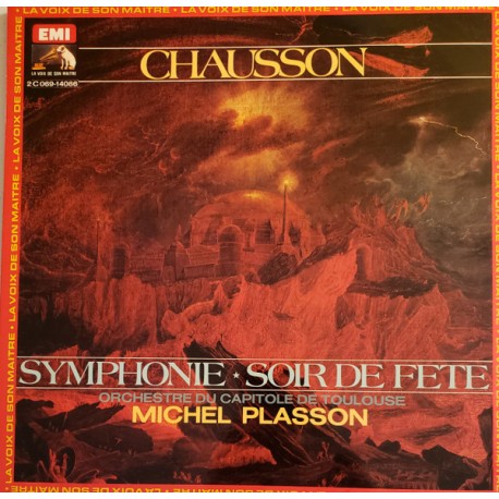 Chausson - Michel Plasson, Orchestre Du Capitole De Toulouse – Symphonie · Soir De Fête - LP Vinyl Album - Classical Music