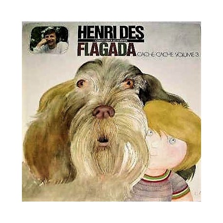 Henri Dès - Cache-Cache Volume 3 - Flagada - LP Vinyl Album - Chanson pour les Enfants Children