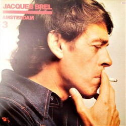 Jacques Brel - Amsterdam 3 - LP Vinyl Album Gatefold - Chanson Française