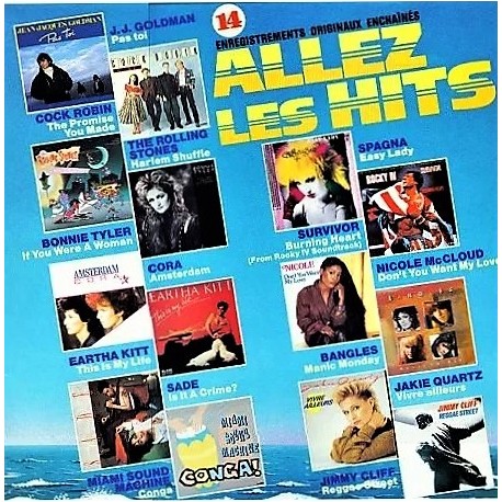 Allez Les Hits - LP Vinyl Album - Compilation - Dance Pop Music