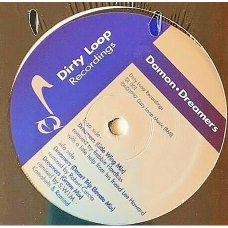 Damon ‎- Dreamers - Maxi Vinyl 12 inches - Techno House