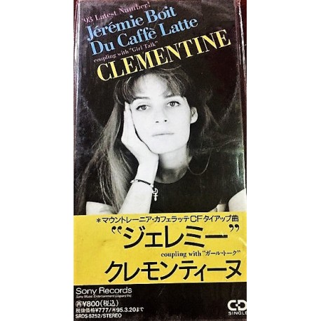 Clémentine - Jérémie Boit Du Caffè Latte - CD Single 3 inches Japan - Vocal Female Pop