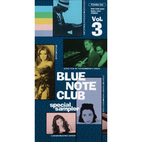 Blue Note Club Special Sampler Vol.3 - Mini CD 3 inches Japan - Jazz Sampler promo