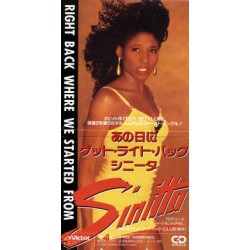 Sinitta - Right Back Where We Started From - CD Single 3 inches Japan - Synth Pop