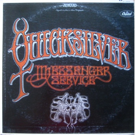 Quicksilver Messenger Service - LP Vinyl Album USA 1975 - Red Label - Rock Music