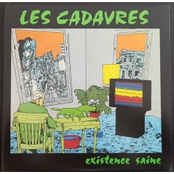 Les Cadavres - Existence Saine - LP Vinyl Album Gatefold Coloured - Punk Rock Français