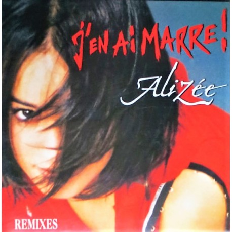 Alizée -  J'en Ai Marre! - Maxi Vinyl 12 inches - French Synth Pop