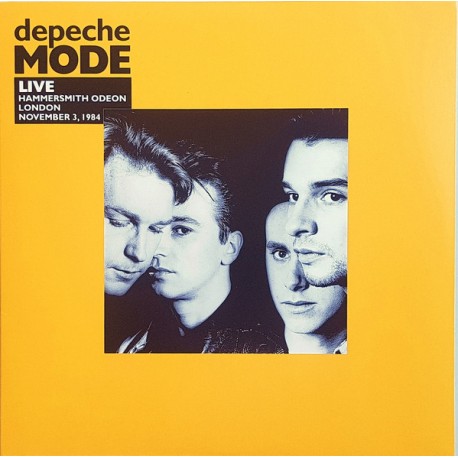Depeche Mode - Live Hammersmith Odeon London November 3, 1984 - LP Vinyl Album - Synth Pop New Wave