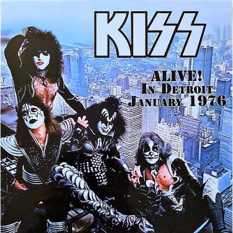 Kiss - Alive! In Detroit, January 1976 - Double LP Vinyl Album - Hard Rock