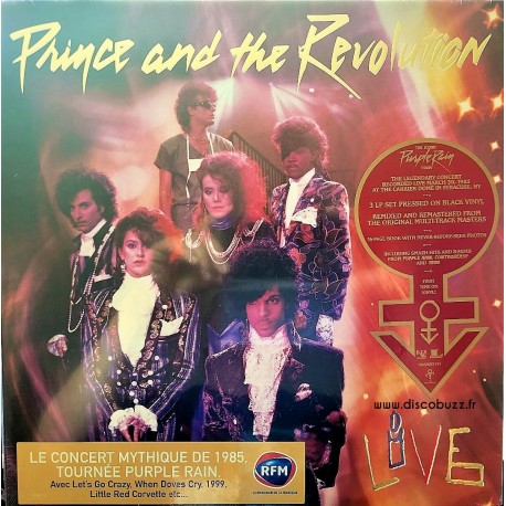 Prince And The Revolution - Live Carrier Dome Syracuse 1985 - 3LP Vinyl Album - Minneapolis Sound