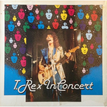 T. Rex - LP Vinyl Album T. Rex In Concert - Glam Rock