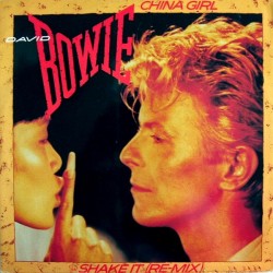 David Bowie ‎- China Girl - Shake It  -Re-Mix - Maxi Vinyl 12 inches - Glam Pop Rock