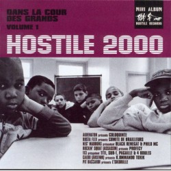 Hostile 2000 - Dans La Cour Des Grands - Volume 1 - LP Vinyl Album - Compilation- Rap Français
