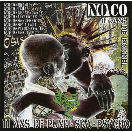 11 Ans De Bordel - CD Album - Compilation - Psychobilly Punk