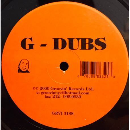 G-Dubs - Forever (In My Mind) - Maxi Vinyl 12 inches - Deep House Music