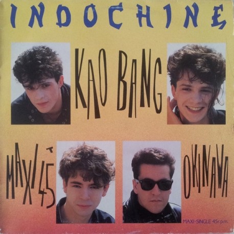Indochine - Kao Bang - Maxi Vinyl 12 inches - French New Wave
