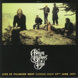 The Allman Brothers Band - Live at Fillmore West 1971 - Double LP Vinyl Album - Blues Country Rock Music