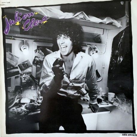 Julien Clerc - Sans Entracte - LP Vinyl Album 1980 - Chanson Française