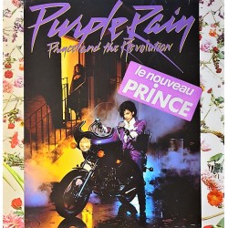 Prince And The Revolution ‎– Purple Rain - LP Vinyl Album + Poster + French Sticker -  Minneapolis Sound Soundtrack