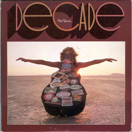 Neil Young - Decade - Triple LP Vinyl Album 1977 - Trifold - Folk Rock