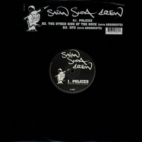 Saïan Supa Crew ‎- Polices - Maxi Vinyl 12 inches - Promo - Rap Français