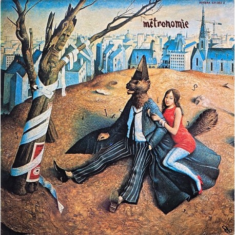 Nino Ferrer - Métronomie 1971 - LP Vinyl Abum - Psychedelic Rock
