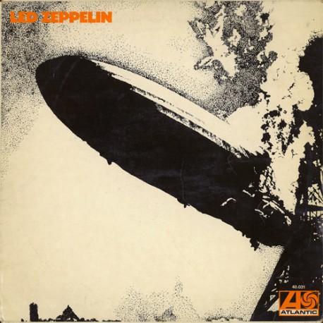 Led Zeppelin - LP Vinyl Album Led Zeppelin I 1973 - Blues Rock