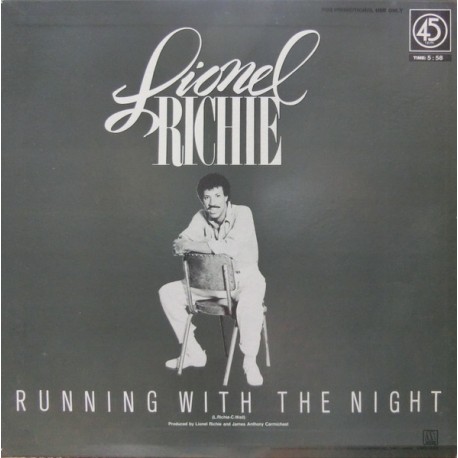 Sons Of Heroes - Lionel Richie – Strange Eyes / Running With The Night- Maxi Vinyl 12 inches - Promo Japan - Funk Pop Music