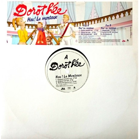 Dorothée - Hou ! La Menteuse - Maxi Vinyl 12 inches Promo - Children House