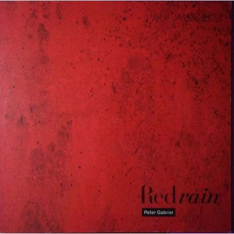 Peter Gabriel (Genesis) - Red Rain - Maxi Vinyl 12 inches Spain - Progressive Rock