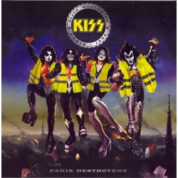 Kiss - Paris Destroyers - Double CD Album - Glam Hard Rock