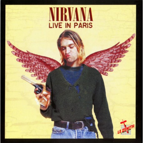 Nirvana - Live In Paris - Double CD Album - Grunge Rock