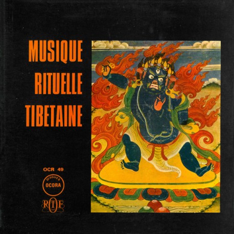 Georges Luneau ‎- Musique Rituelle Tibétaine - LP Vinyl Album - 1st Edition 1969 ORTF - World Music