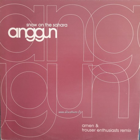 Anggun -  Snow On The Sahara - Maxi Vinyl 12 inches - Promo - Electronic Pop