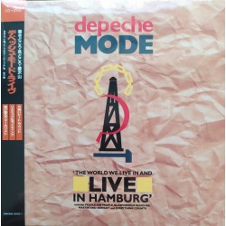 Depeche Mode - The World We Live In And Live In Hamburg - CD Album + DVD - New Wave Synth Pop