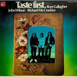 Taste - Taste First - 1st press 1972 - LP Vinyl Album - Blues Rock